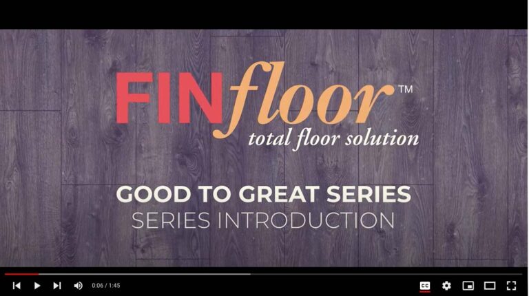 Good to great series on flooring installation tips